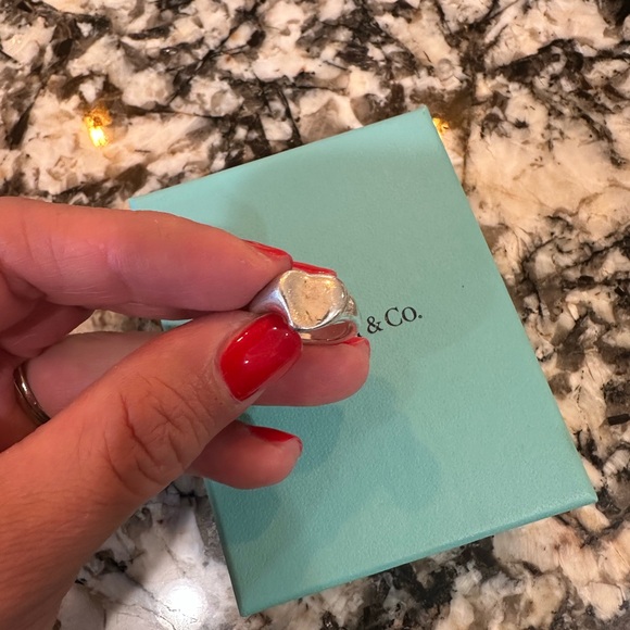 Tiffany & Co. Polished Silver Ring - Picture 2 of 4